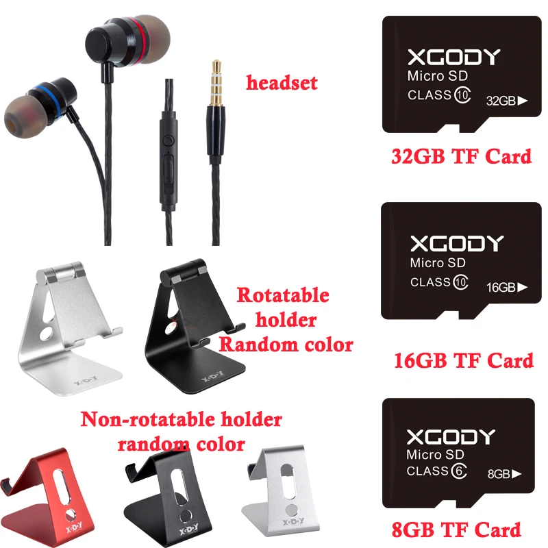XGODY S10 5,5 дюймов 3g смартфон 18:9 ОЗУ 2 Гб ПЗУ 16 Гб MT6580 четырехъядерный процессор двойная камера мобильный телефон Android 8,1