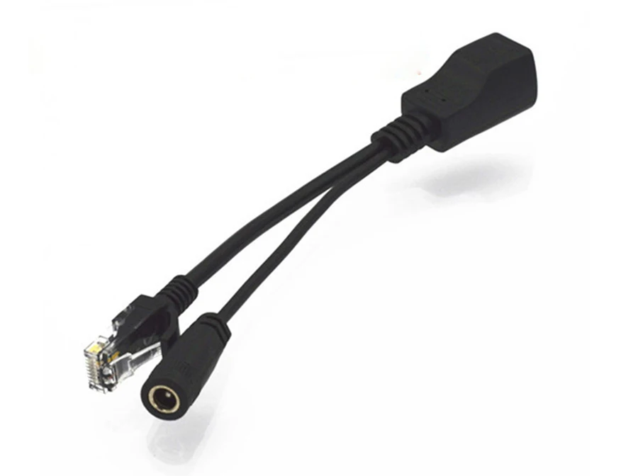 2 шт.(1 пара) POE сплиттер адаптер питания кабельные разъемы пассивный Ethernet RJ45 инжектор комплект 5 в 12 В 24 в 48 в для камер видеонаблюдения