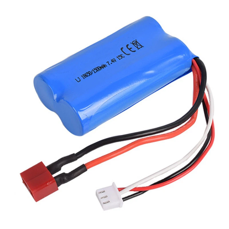 Горячая RC автомобильный Аккумулятор 7,4 V 1500mAh аккумулятор для 9125 гоночный пульт дистанционного управления RC автомобиль грузовик запасные части батареи