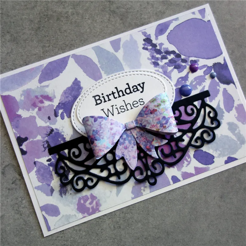 GJCrafts Bow Dies Frame Metal Cutting for DIY Scrapbooking Card Making Embossing Cuts Paper Stencil New 2019 | Дом и сад