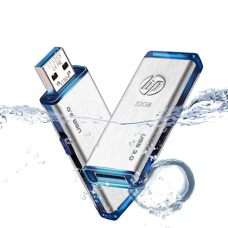 Hp USB 3 0 флеш накопитель 64 ГБ 16 x730w металлическая usb флешка высокая скорость C Мини