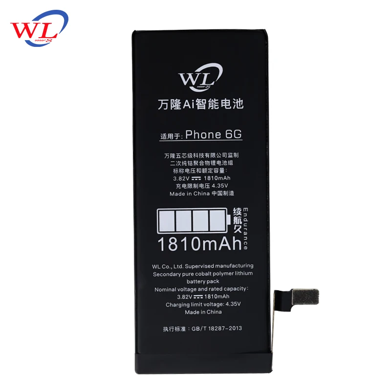 Заводской магазин WL аккумулятор для iPhone 6 1810 мАч встроенные литий полимерные