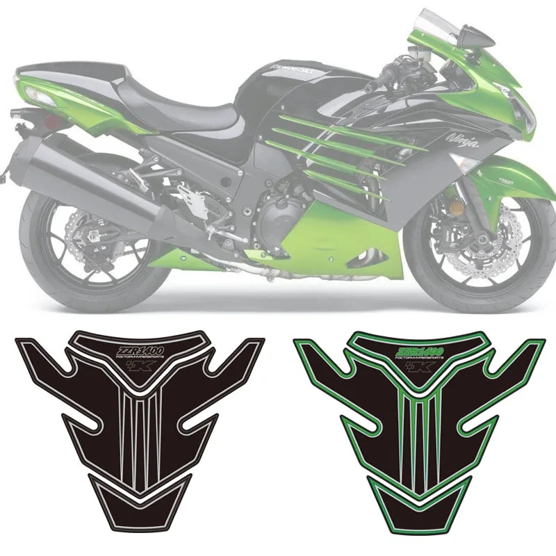 Защитная Наклейка на топливный бак мотоцикла для Kawasaki ZZR1400 2006 2016 07 08 09 10 11 12 13 14