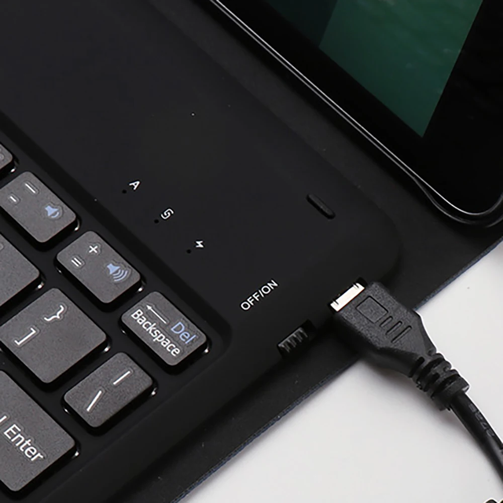 Bluetooth клавиатура 2019 Беспроводная для IPAD Pro9.7 10 5 кожаный чехол планшета с защитным