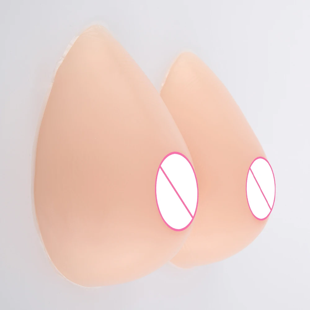 Self-adhesive Artificial Breast Crossdress Silicone false C/E/G Cup Drop Shape Fake Boobs Real Touch Form |