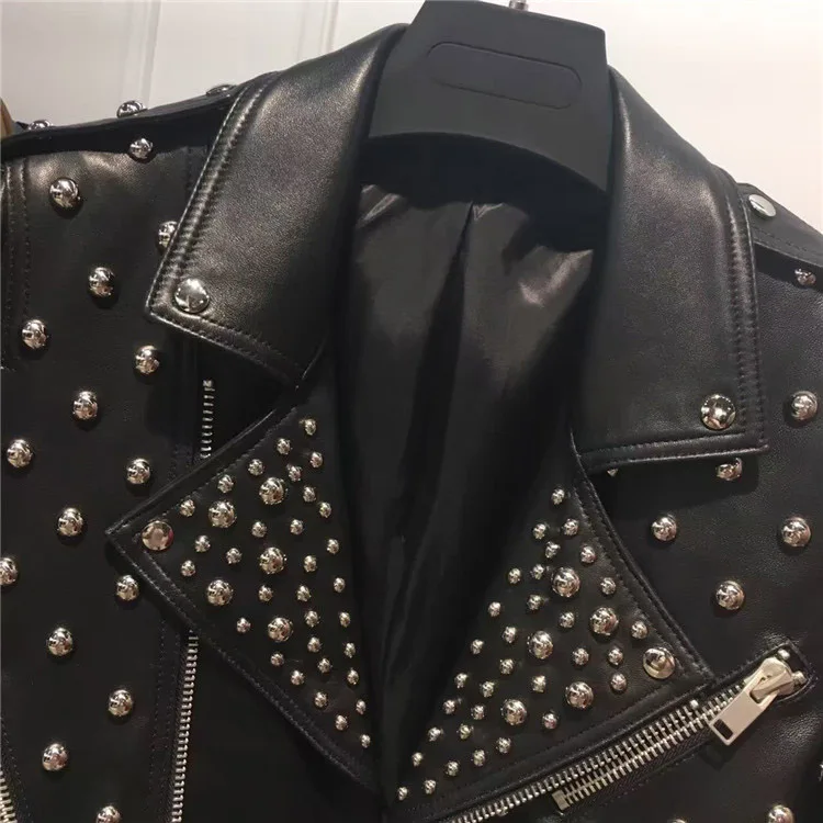 Женская кожаная куртка из натуральной овчины|jacket jacket|jacket leather jacketjacket women |