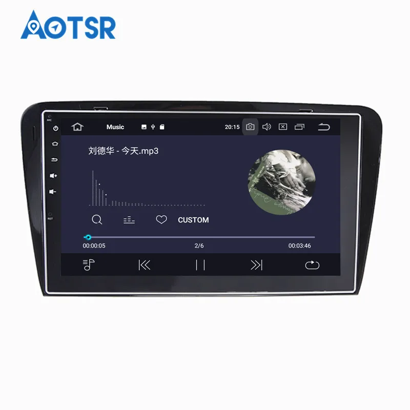 Автомагнитола 2 din Android 9 0 4 + 32 ГБ мультимедийный проигрыватель без DVD плеера для Skoda