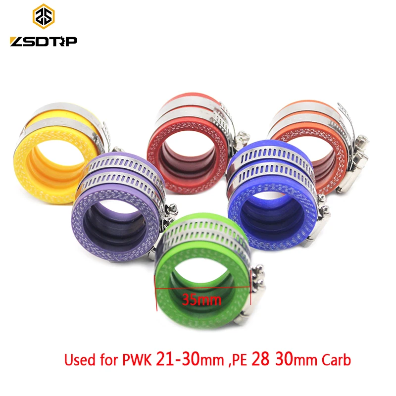 Впускная труба ZSDTRP для мотоцикла внедорожника MIKUNI VM24 OKO KOSO KEIHIN PE28 28 мм 30