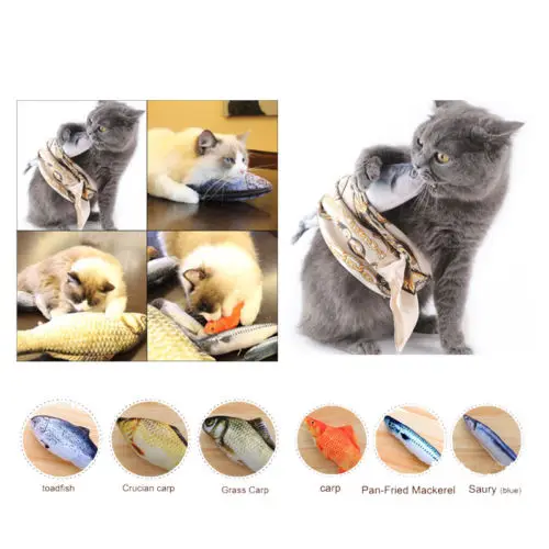 1 шт. игрушка для кошек мята рыбы фаршированные сизаль пеньковая кошка царапины