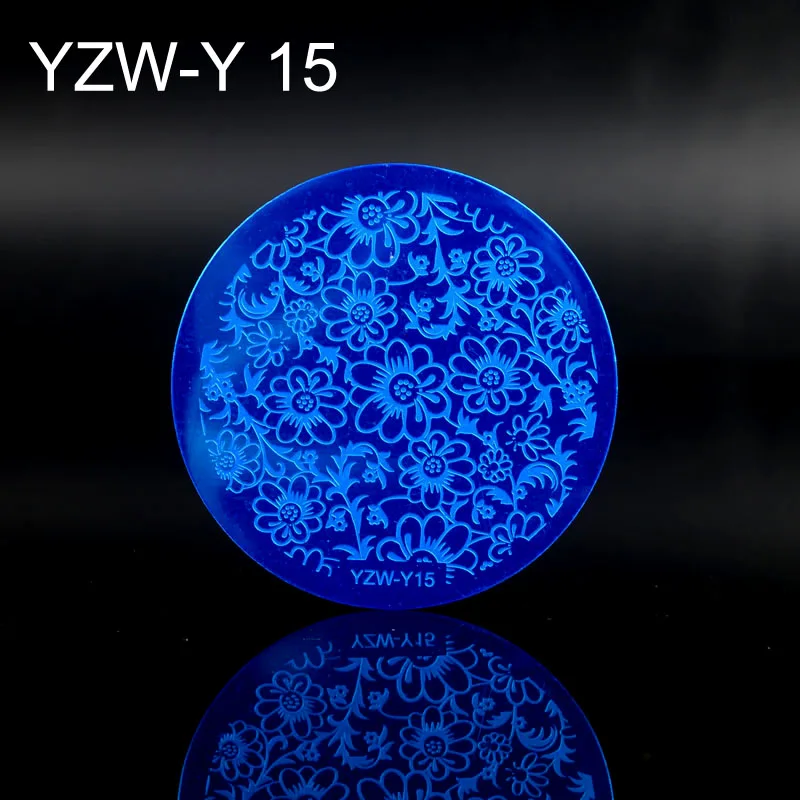 Новое поступление! Штамп для ногтей серии YZW Y пластины стемпинга 20 стилей из
