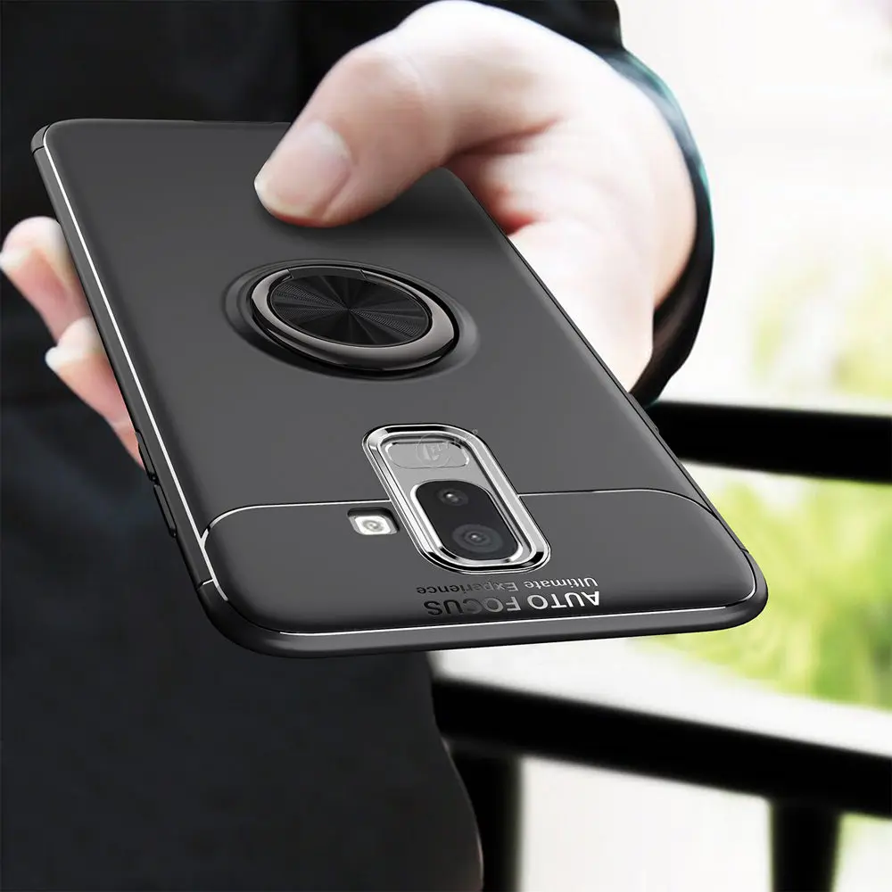 Силиконовый чехол для Samsung Galaxy J4 Plus J415 J415F J415FN/DS Невидимый кронштейн телефона J4Plus