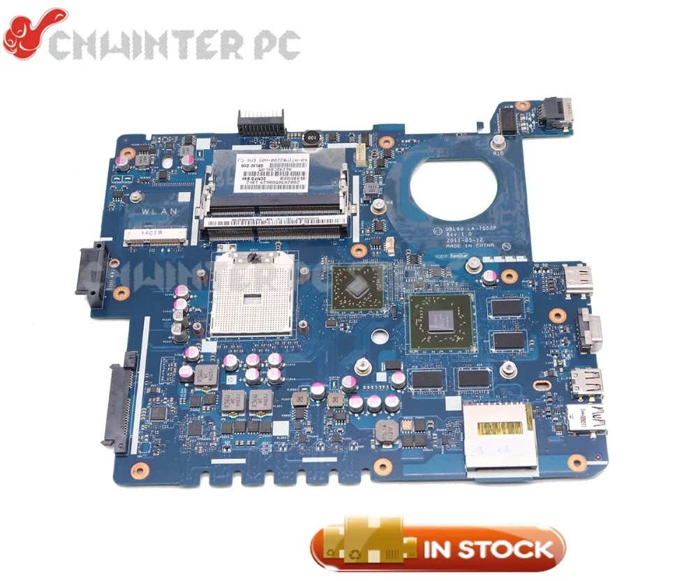 Материнская плата NOKOTION QBL60 для ноутбука Asus K53TA K53TK X53T K53T HD 6630M 1 Гб|Материнские