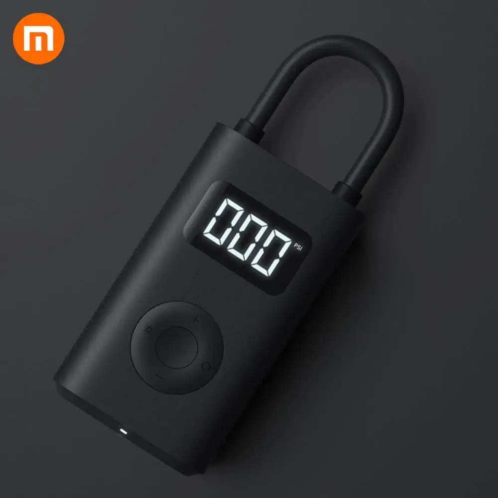 Лидер продаж! Xiaomi Портативный Смарт Цифровой датчик давления в шинах Электрический насос для велосипеда мотоцикла автомобиля футбола