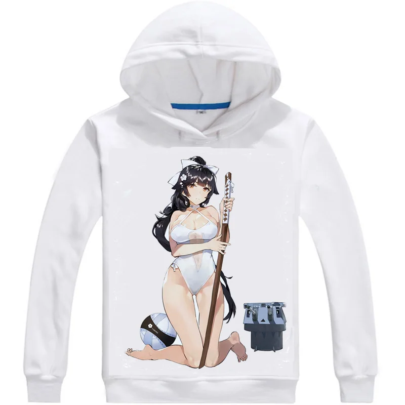 Azur Lane толстовки мужские хип-хоп Аниме Толстовка корабль-девочка мир военных кораблей HMS Белфаст C35 Женские аниме косплей толстовки - Цвет: Лаванда