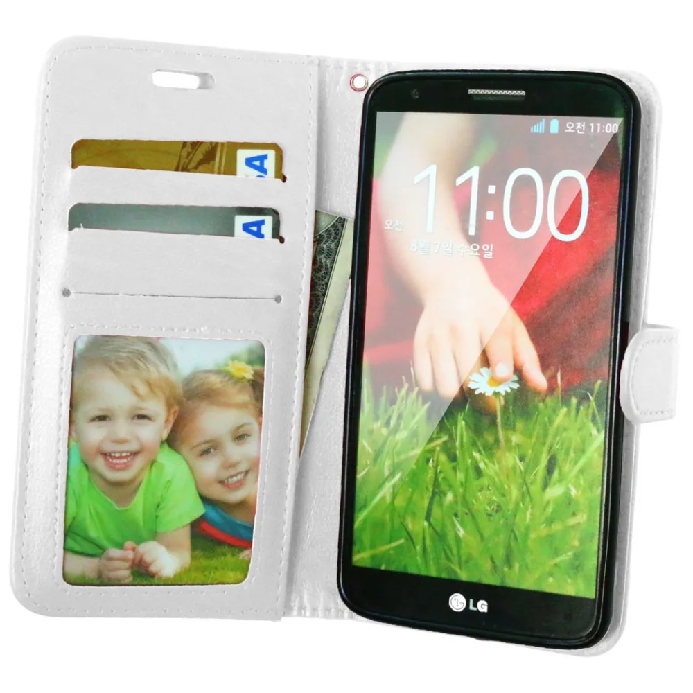 Для LG G2 D801 D802 чехол однотонные кожаные модные чехлы для мобильного телефона G 2 D 802