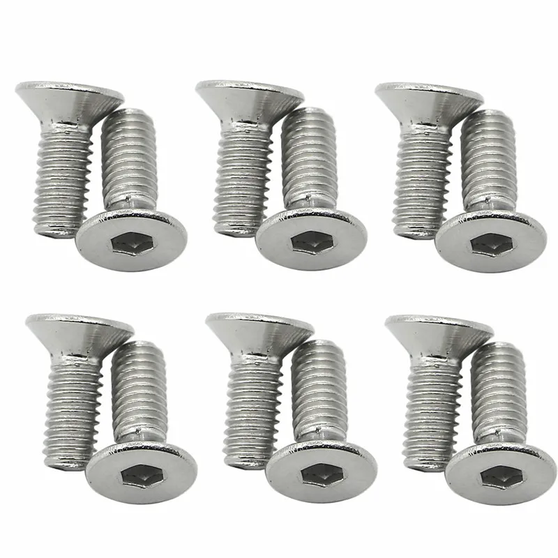 12X стопорные винты тормозного диска для AUDI A1 A2 A3 A4 A5 A6 SEAT SKODA PEUGEOT CITROEN X8 S/S|Гайки и