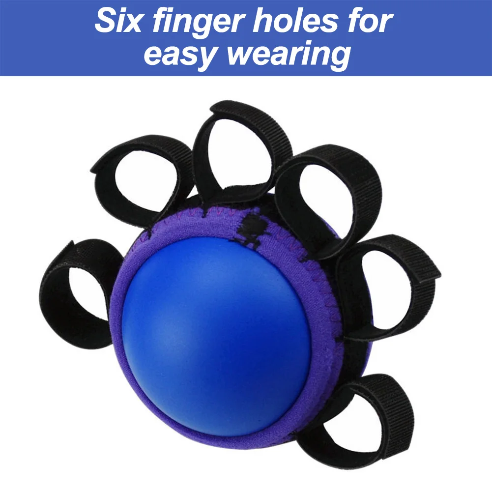 Training Hand Grip Gripping Finger Exercise Rehabilitation Fitness Equipment Muscle Power Ball Practice Rubber | Спорт и развлечения