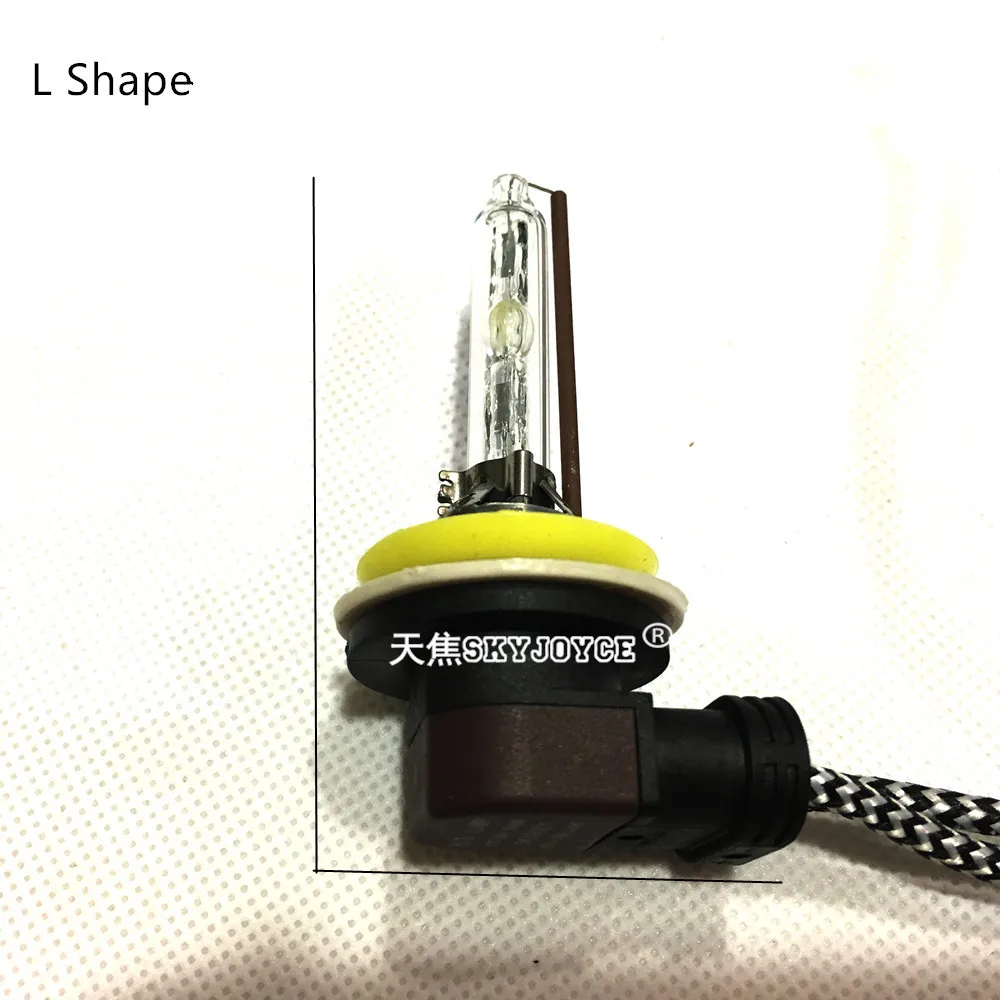 2шт AC 35W hid светильник H11B авто супер версия белый 5500K быстрая яркая лампа замена