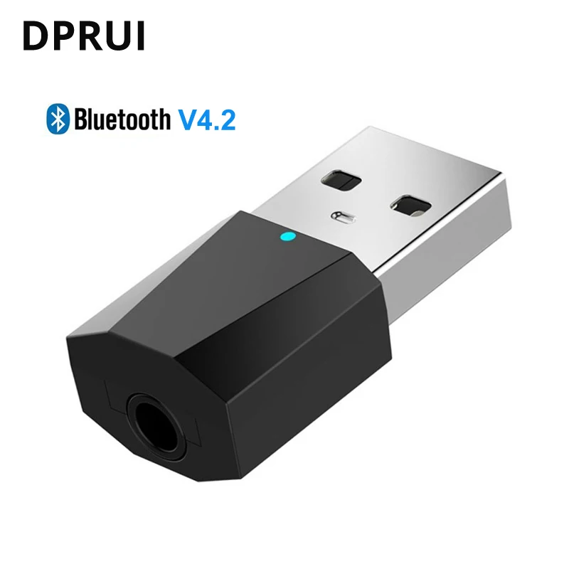 DPRUI Bluetooth передатчик 4 2 3 5 мм адаптер для ТВ наушники гарнитура динамик Playstation