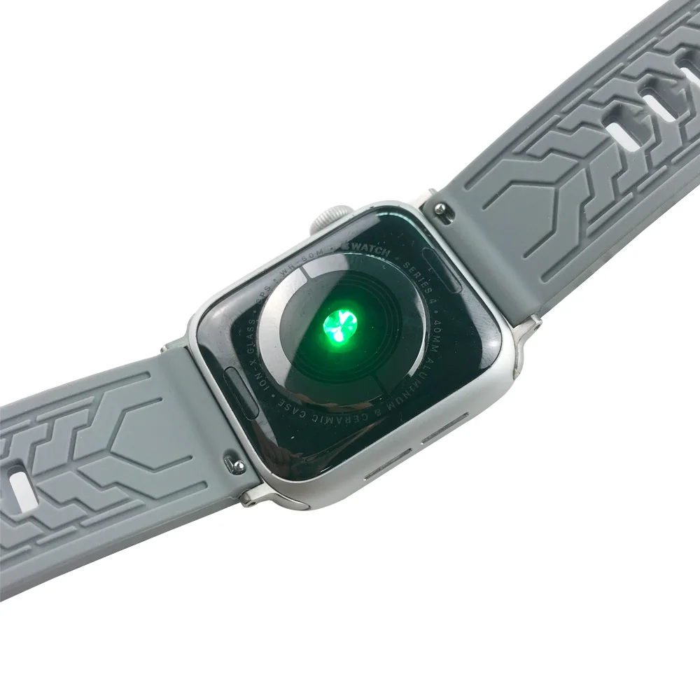 Ремешок Камуфляжный мягкий для Apple Watch Band Series 9 8 7 6 SE 5 4 силиконовый браслет Ultra 2 49