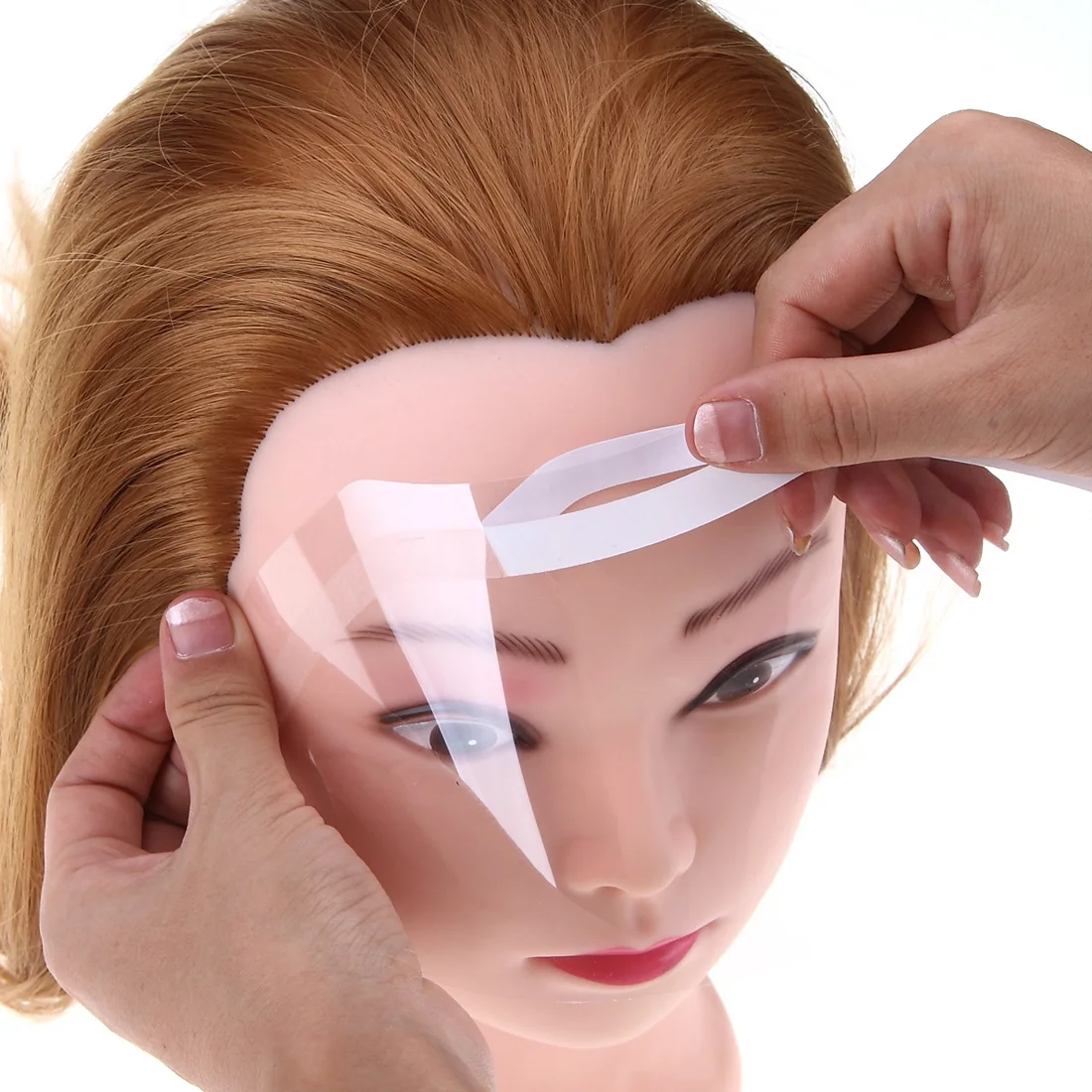 Топ 50 шт./компл. маски для салонов волос стрижки защиты лба глаз лица одноразовые |