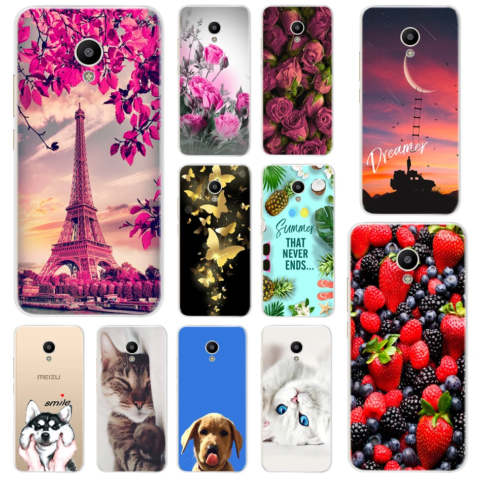 Модный мягкий чехол из ТПУ для Meizu M3S M3 Mini Note силиконовый Funda Защитные чехлы