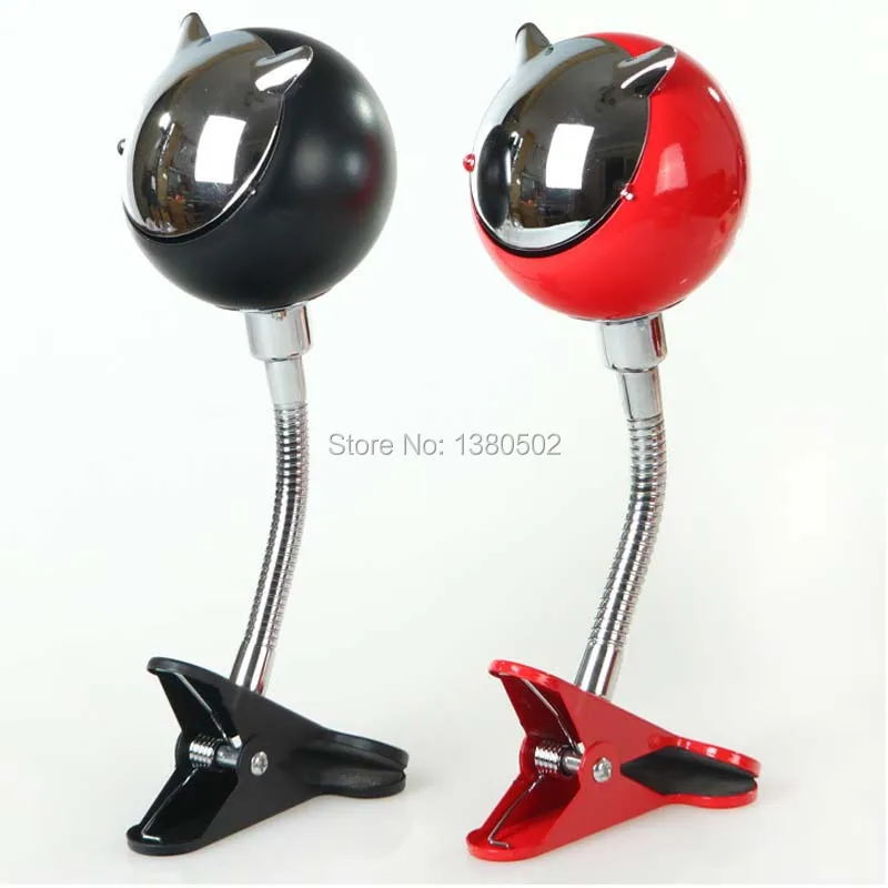 Забавный дизайн металлическая Бездымная пепельница с зажимом настольные