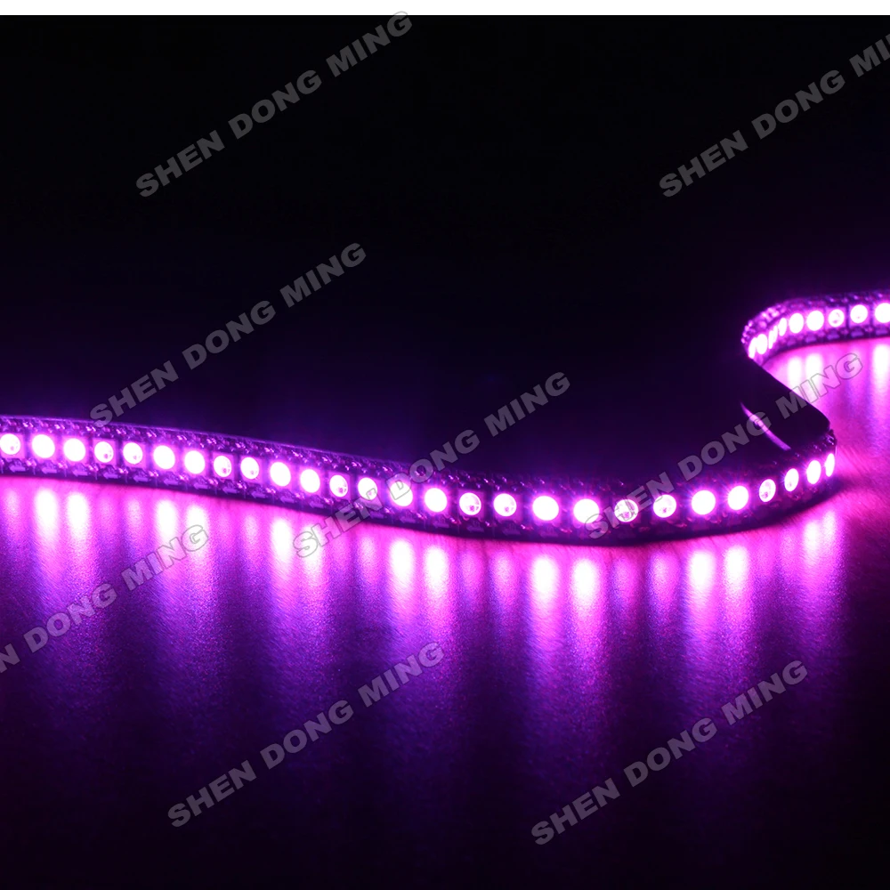 1 м печатная плата WS2812 RGB Светодиодная лента цифровая 144led/M Встроенная IC