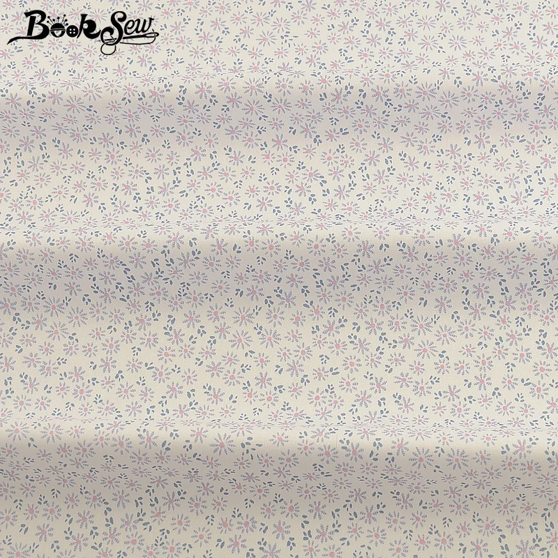 Booksew, хлопок, саржа, ткань для шитья, цветочный дизайн, Telas, домашний текстиль, Tecido, сделай сам, платье, детская простыня, Лоскутная кукла
