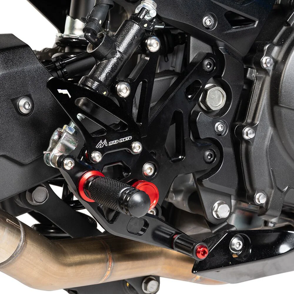 Задние подножки для мотоцикла педали Kawasaki ZXR400 ZX-R400 2018 черный подножка ЧПУ