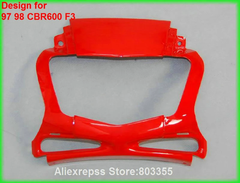 ABS Обтекатели Для HONDACBR 600 F3 1998 1997 97 98 (синий красный) cbr комплект обтекателей + 7