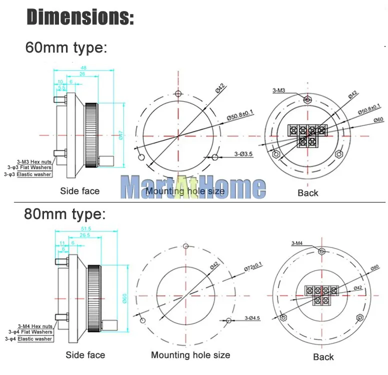 CNC кодер маховика ручной импульсный генератор MPG, постоянный ток, 5 В/12 V/24 V 100PPR 4-контактный 6-Пен