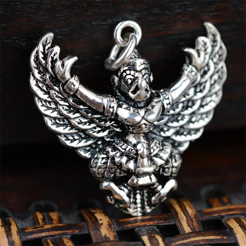 Кулон BESTLYBUY из тайского серебра с орлом птицей Гарудой Богом мощности ювелирные