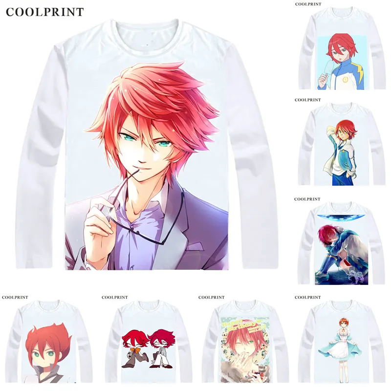 Мужская футболка Coolprint Kiyama хирото Inazuma Eleven Japan The Genesis повседневная Винтажная