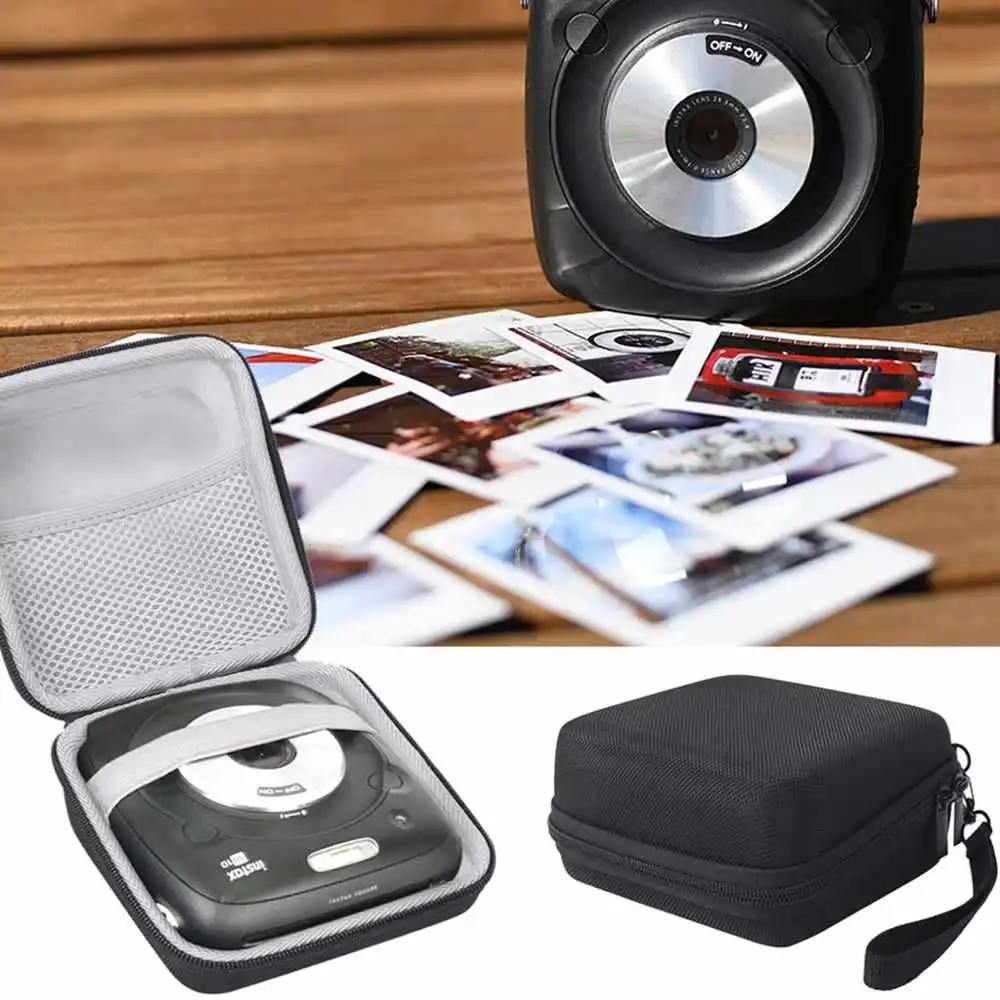 Новейшая жесткая дорожная сумка Eva, чехол для Fujifilm Instax квадратная Sq10 Sq20 гибридная мгновенная камера