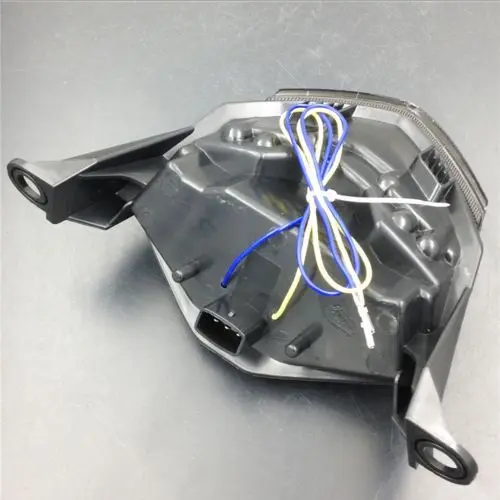 Motorcycle Smoke Tail Brake Stop Turn Signal Integrated LED Light For Kawasaki Ninja ZX10R ZX6R Z750 Z1000 |