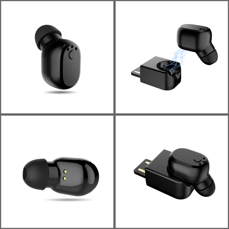 SQ2 гарнитура Bluetooth V4.1 с магнитной USB Беспроводная невидимым мини hands-free