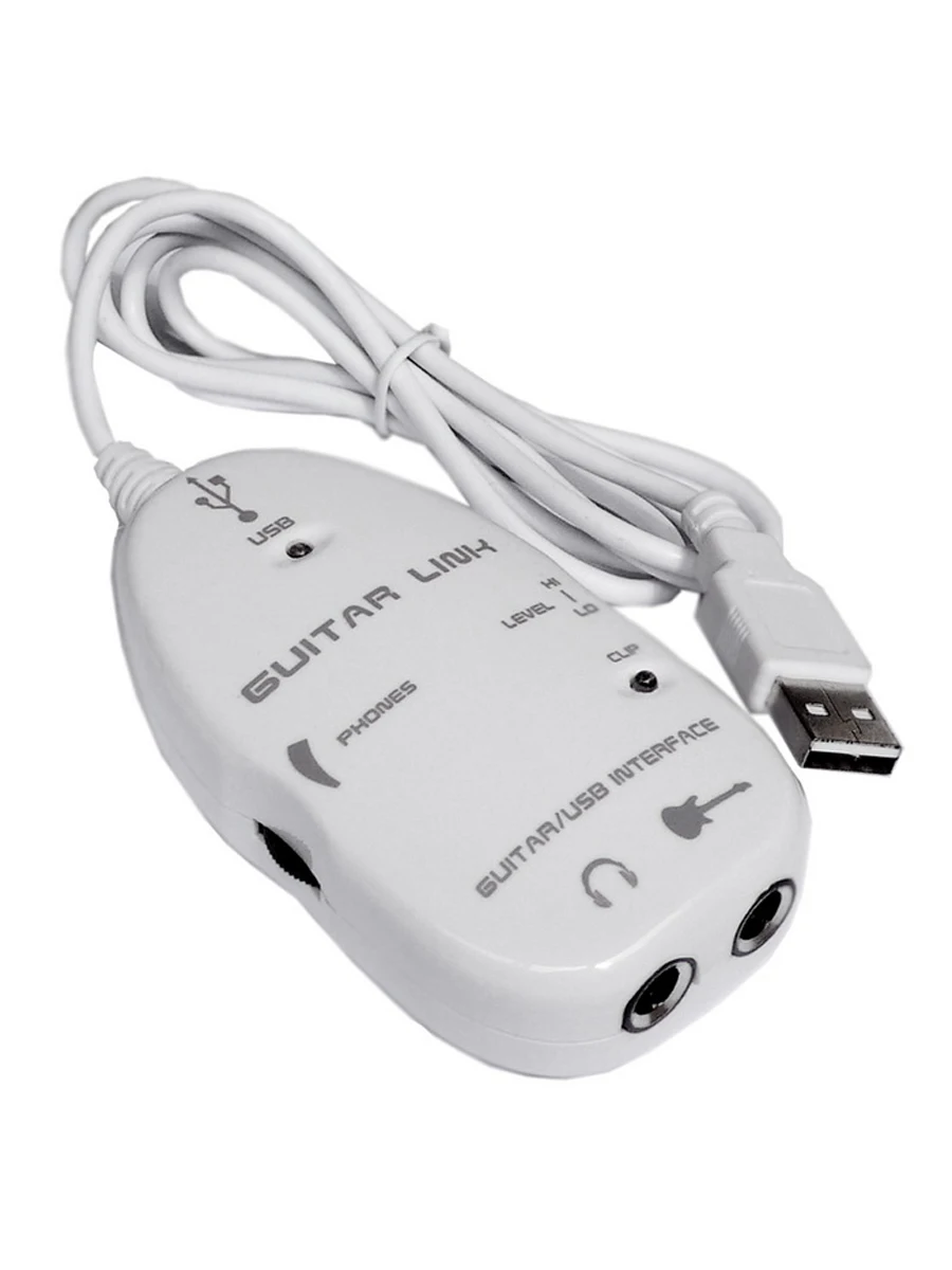 USB гитара со штекером 3 5 мм кабель для подключения к ПК/Mac запись звуковой эффект