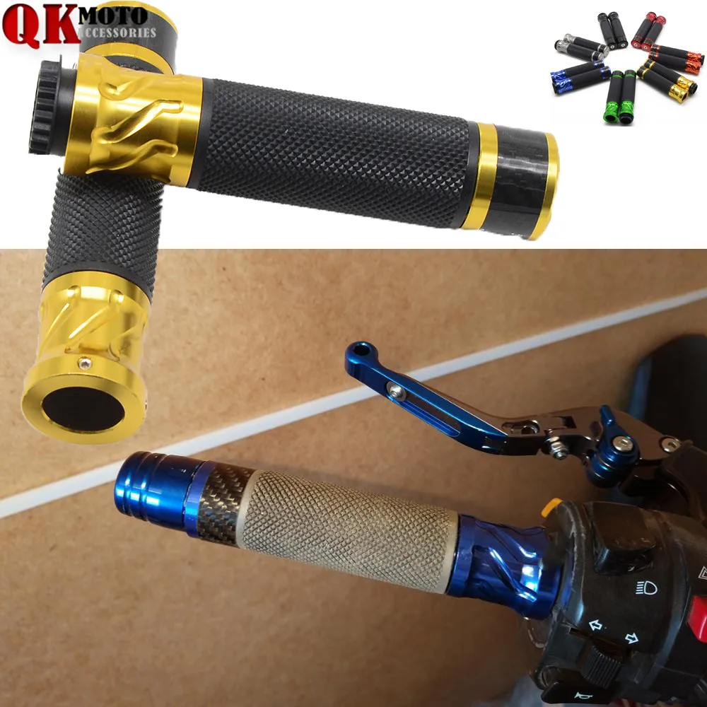 7/8 &quot22 мм Универсальный мотоцикл ручка руль ручной захват для Kawasaki Honda Yamaha Suzuki