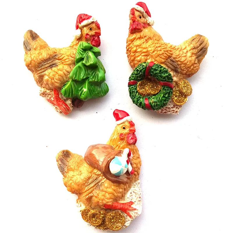 Магнит на холодильник прямая продажа с завода в Китае Зодиак курица 3 шт.|magnet