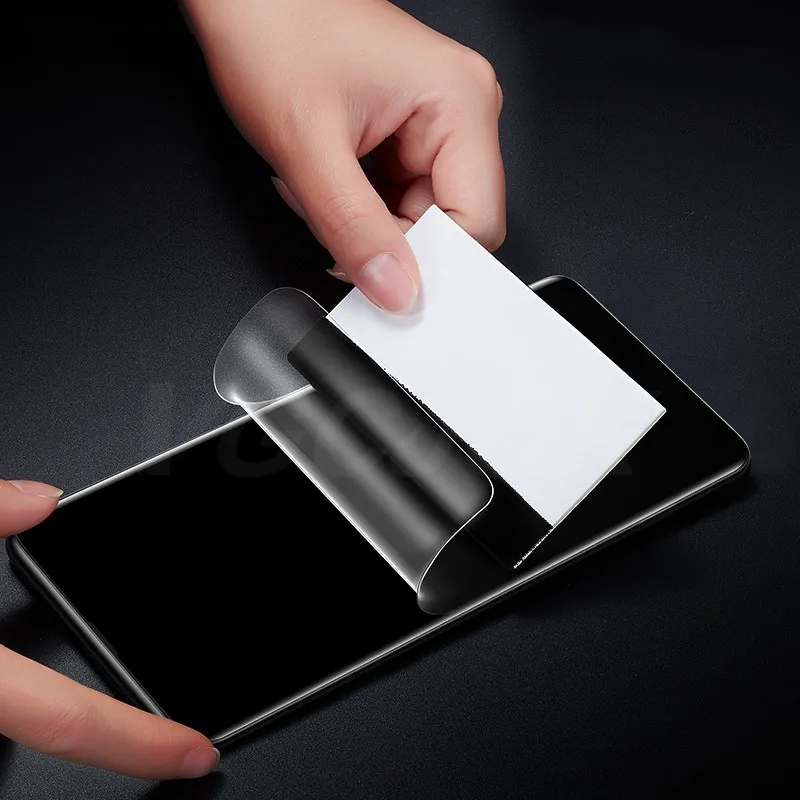 Не закаленное стекло для samsung Galaxy S10e S10 S8+ S9 Plus S6 S7 Edge Note 8 9 Защита экрана HD полное покрытие мягкая пластиковая пленка