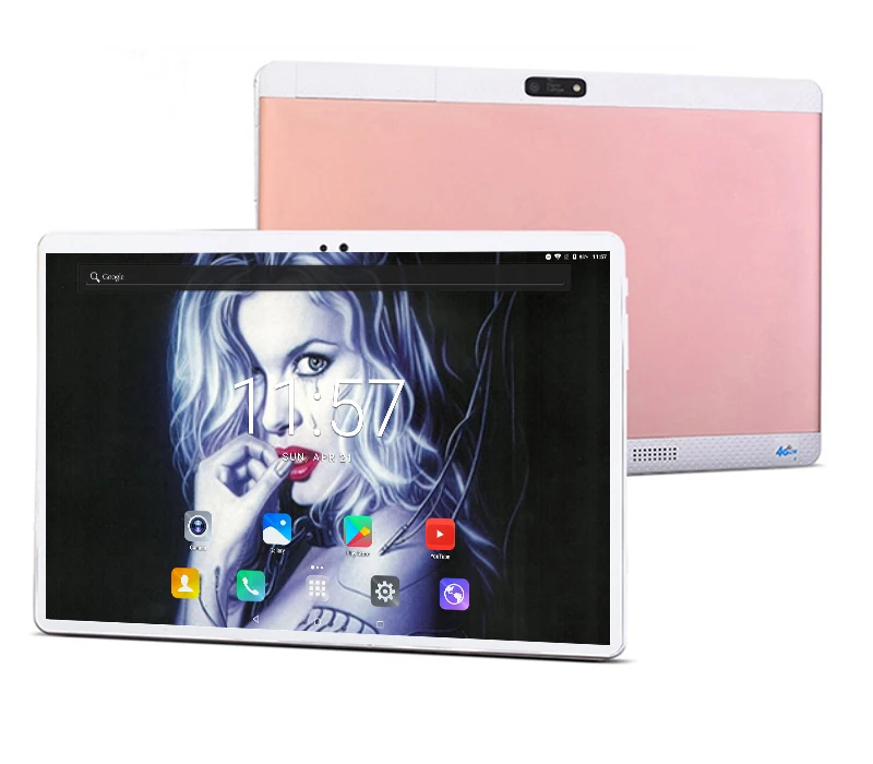 10 inch Tablet PC Deca Core 4GB RAM 128GB ROM 4G FDD-LTE 1920*1200 IPS 8MP WiFi Android 8.0 GPS kids tablet+Tempered Glass+Gifts |
