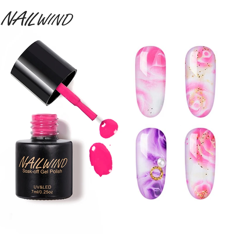 NAILWIND 7 мл цветок УФ гель для ногтей DIY Цветы наклеивания на ногти дизайн Лаки