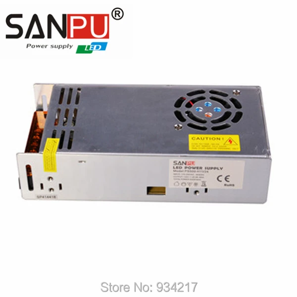 SANPU SMPS Светодиодный источник питания 500 Вт 24 В 20 А переменный ток 175-240 импульсный