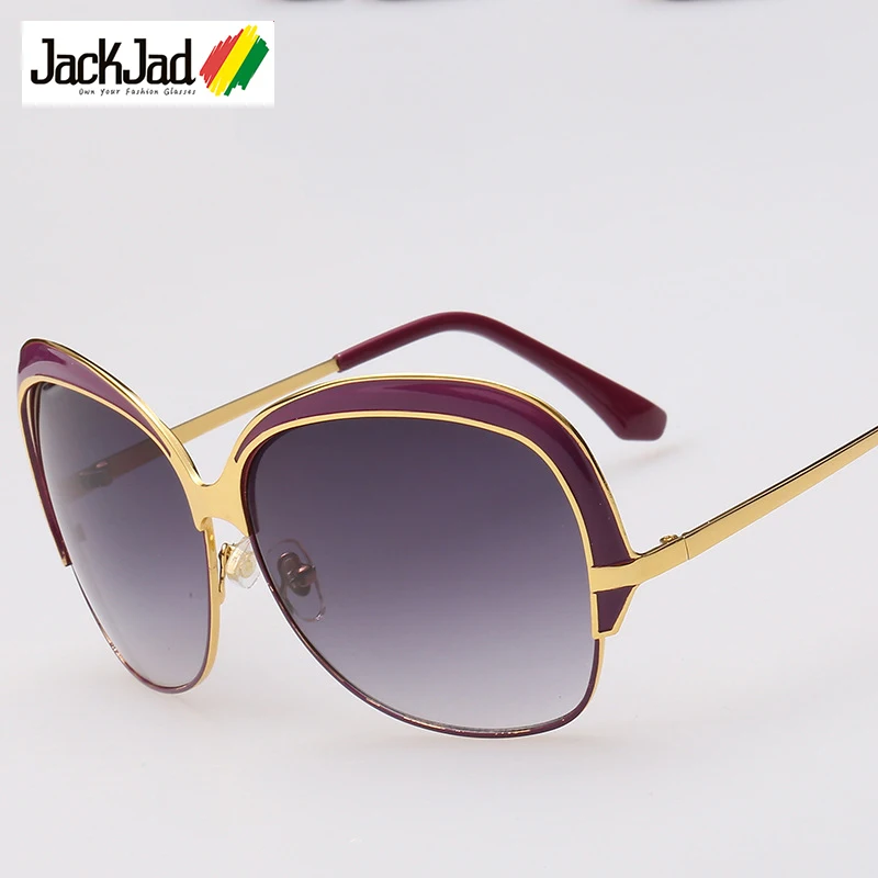 

JackJad Fashion Masseilles Style Oversized Butterfly Gradient Sunglasses Women Brand Design Sun Glasses Oculos De Sol Feminino