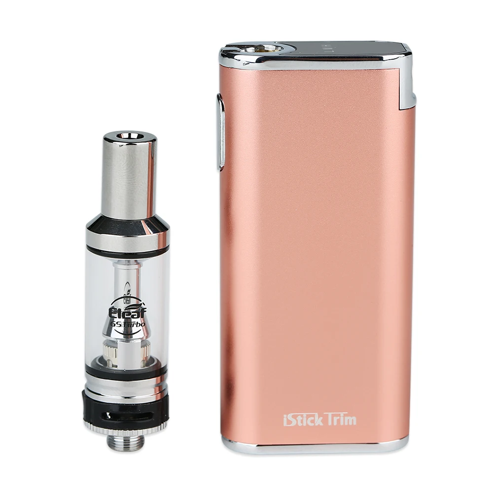 Набор вейпов Eleaf IStick Trim 100% оригинал 1800 мА/ч аккумулятор MOD и атомайзер GSTurbo емкость