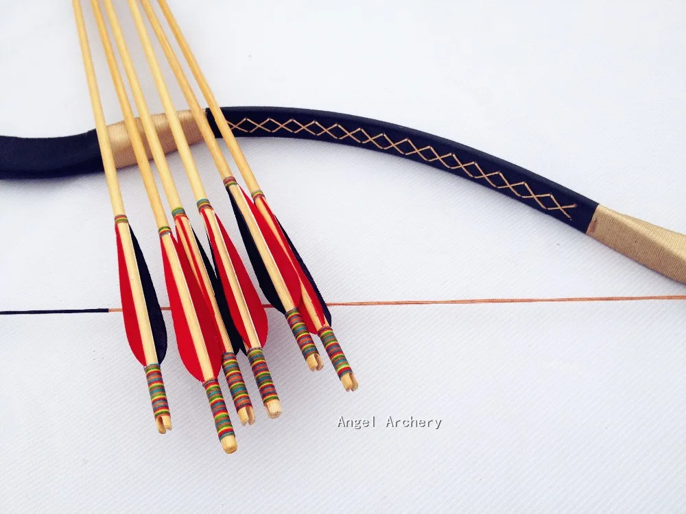 Новогодний китайский монгольский бант ручной работы изогнутый 20lb 60lb + 6