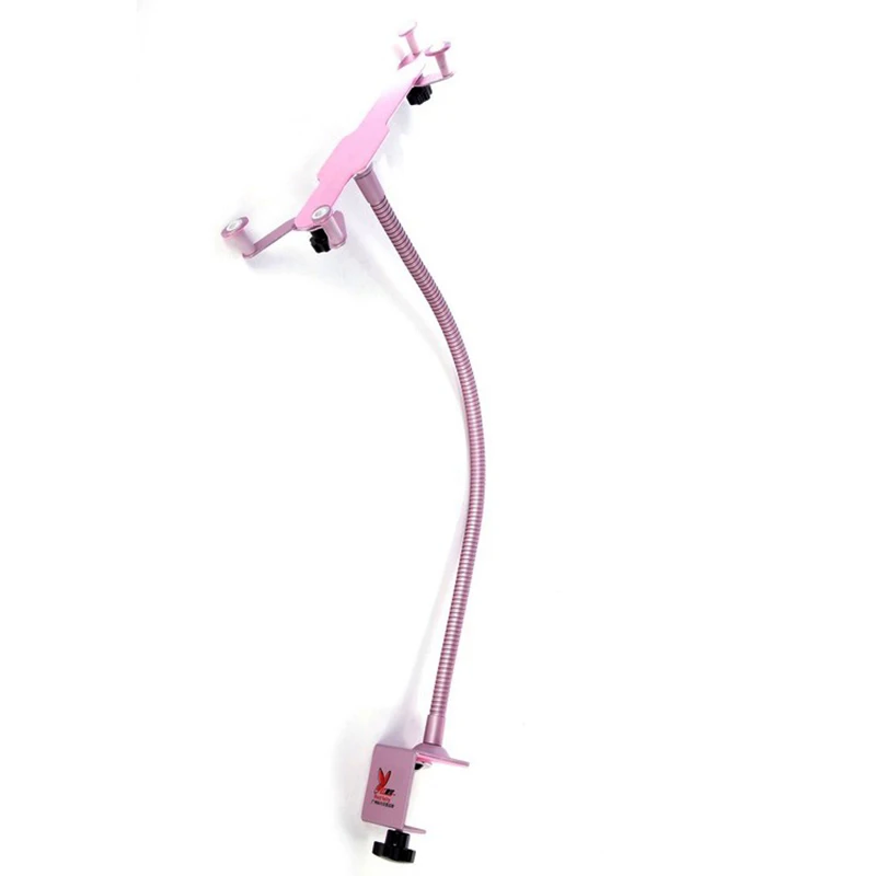 Online Supporto Per Display IPad Regolabile Flessibile Tablet PC Display Pinza Samsung Morsetto Rosa Nero Argento Bianco Per Tablet Da 7-10