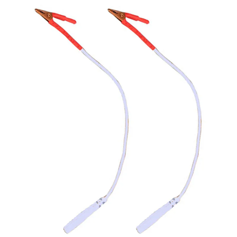 Новые 8 шт. шоковая терапия Электро Секс комплект 4 Вид свинцовыми проводами для