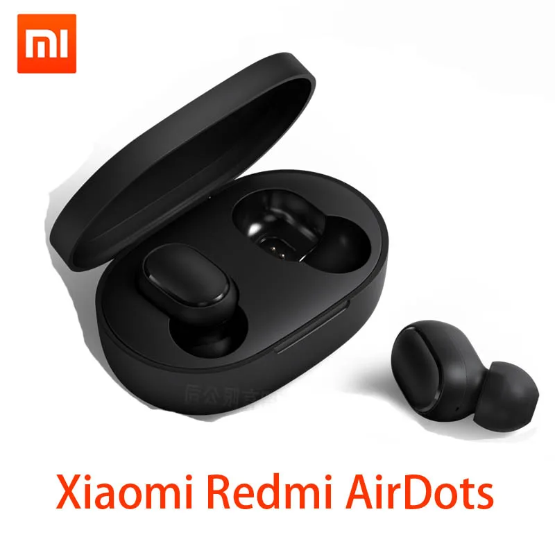 Оригинальные Xiaomi Redmi Airdots Bluetooth 5 0 наушники настоящие стерео беспроводные с умным